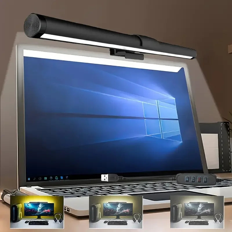 RGB Monitor Light Bar, Transform Your Desk, Your Way | 20+ Lighting Modes
