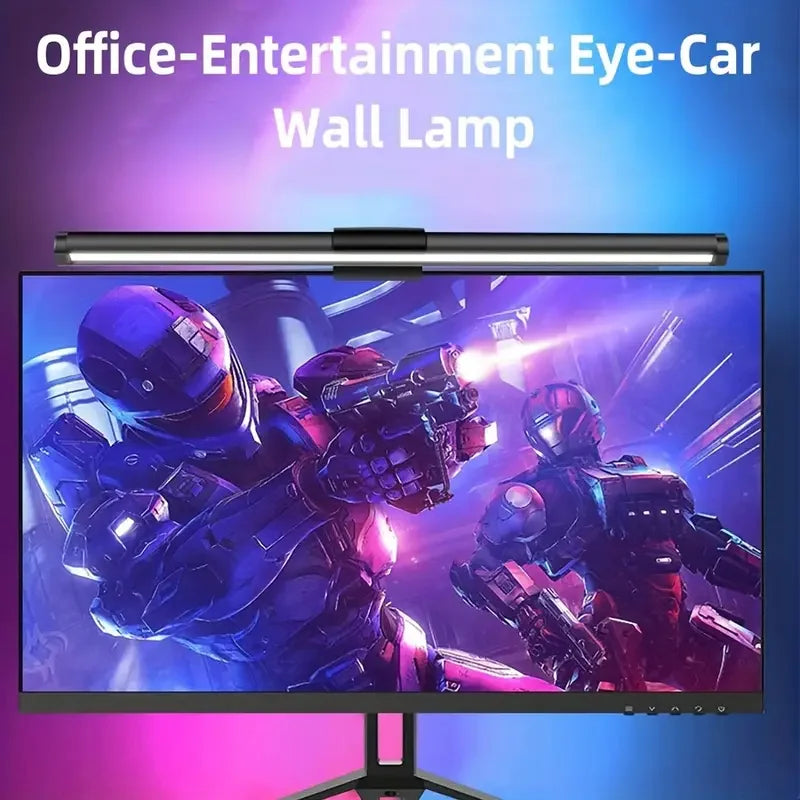 RGB Monitor Light Bar, Transform Your Desk, Your Way | 20+ Lighting Modes