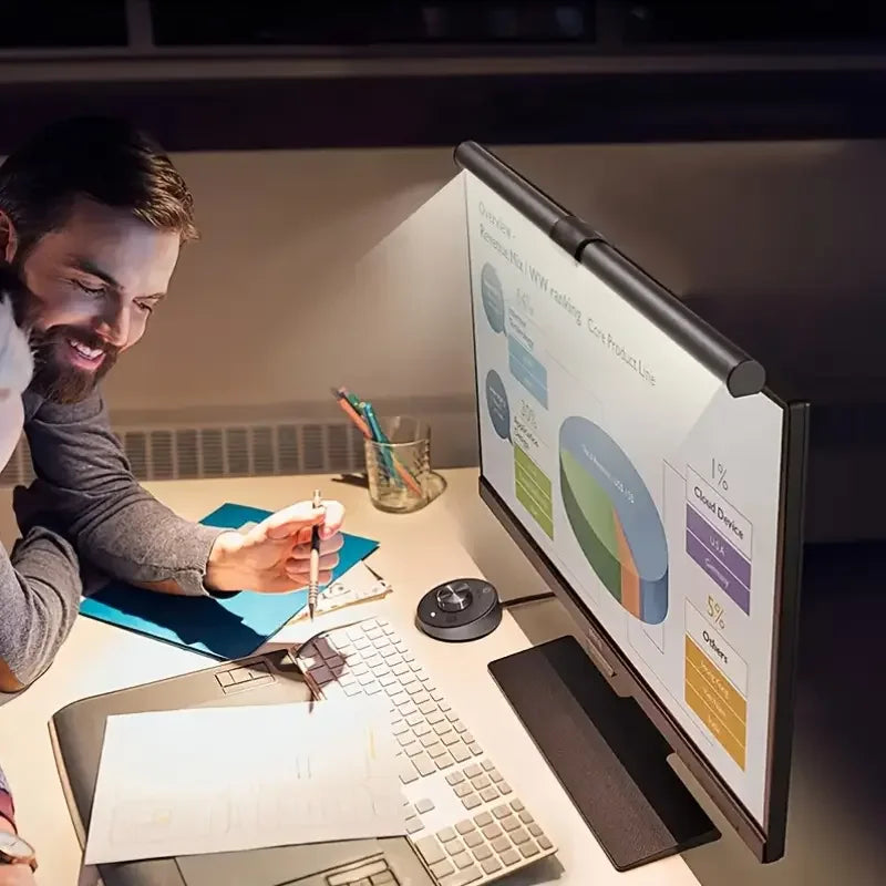 RGB Monitor Light Bar, Transform Your Desk, Your Way | 20+ Lighting Modes